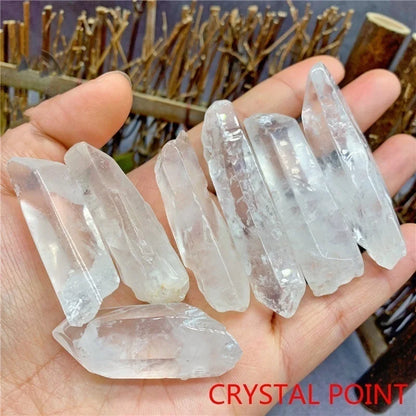 Natural Crystal Stones Rose Quartz Amethyst Fluorite Mineral Reiki Healing Stone