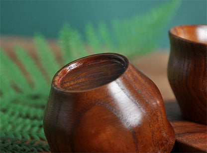 Handmade Natural Spruce Wood Cups