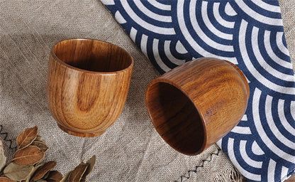 Handmade Natural Spruce Wood Cups