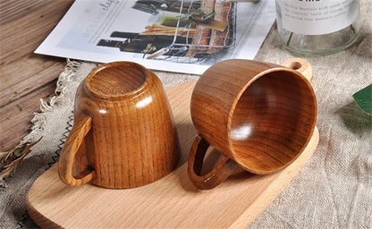 Handmade Natural Spruce Wood Cups