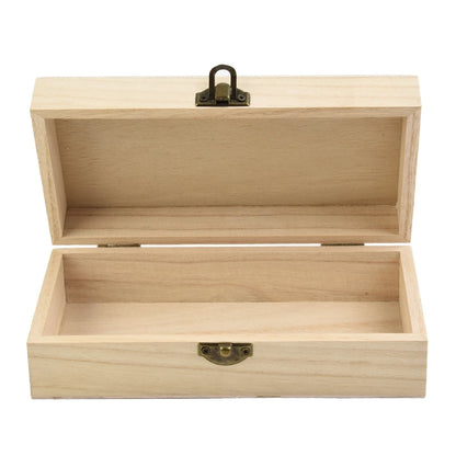 Rectangular Wooden Storage Gift Box