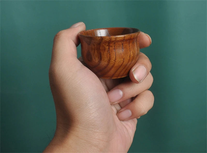 Handmade Natural Spruce Wood Cups