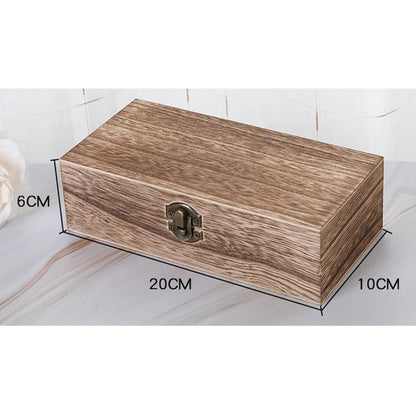 Rectangular Wooden Storage Gift Box