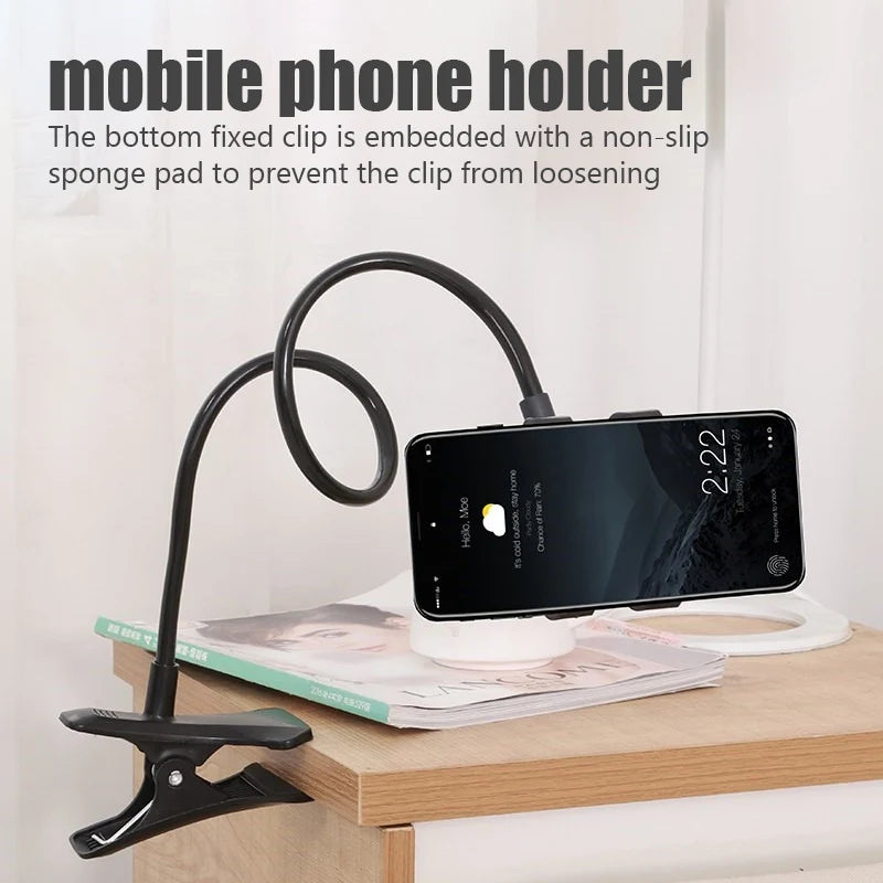 Adjustable Flexible Universal Smartphone Holder Stand for Home, Bed, Desktop Mount Bracket