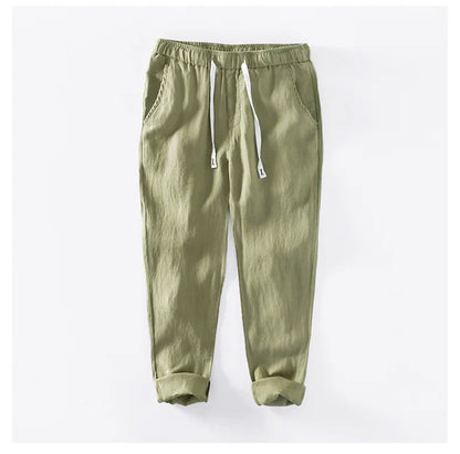 100% Linen Men's Pants