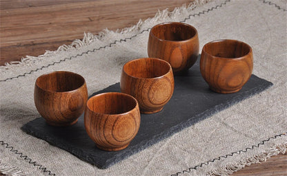 Handmade Natural Spruce Wood Cups