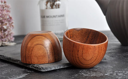 Handmade Natural Spruce Wood Cups