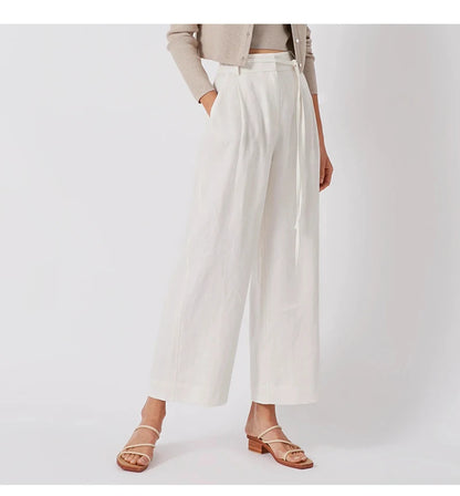 100% Linen Women's Pants