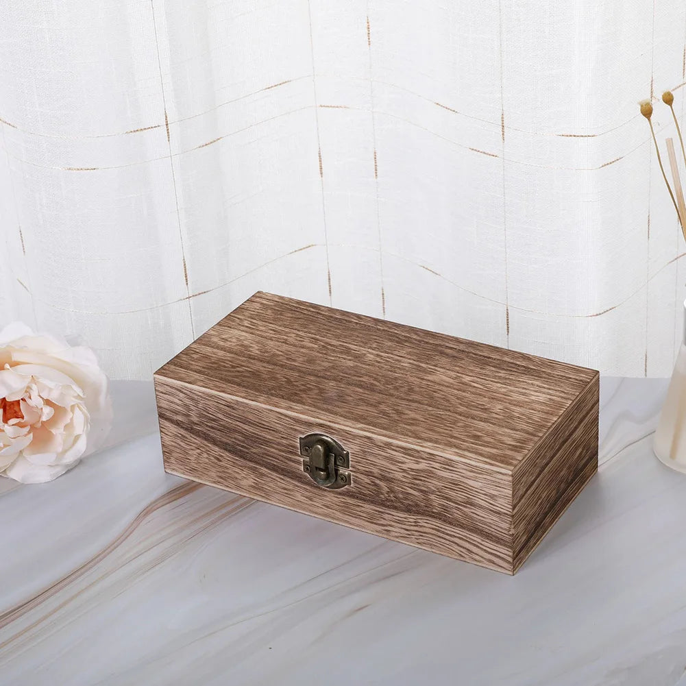 Rectangular Wooden Storage Gift Box