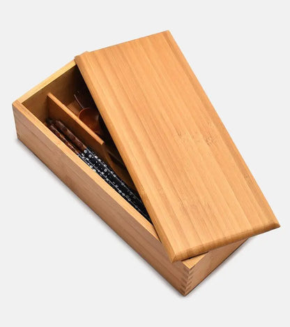 Bamboo Expandable Drawer Organizer for Utensils