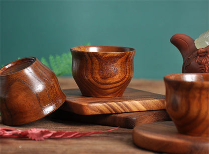 Handmade Natural Spruce Wood Cups