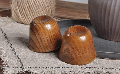 Handmade Natural Spruce Wood Cups