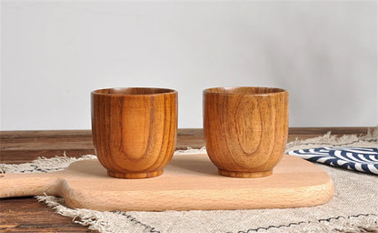 Handmade Natural Spruce Wood Cups