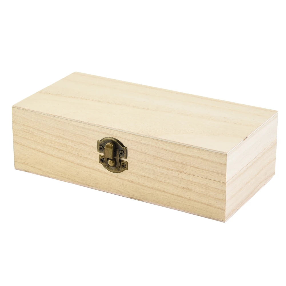 Rectangular Wooden Storage Gift Box