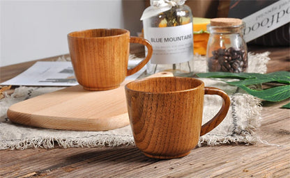 Handmade Natural Spruce Wood Cups