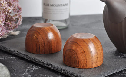 Handmade Natural Spruce Wood Cups