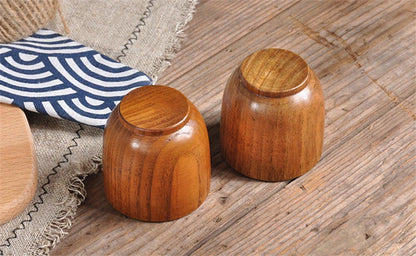 Handmade Natural Spruce Wood Cups