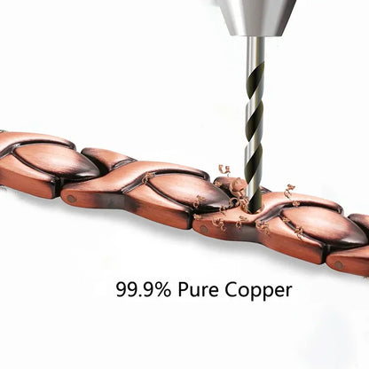 Women Magnetic Therapy Anklets 99.9% Pure Solid Copper 3500 Gauss Magnets