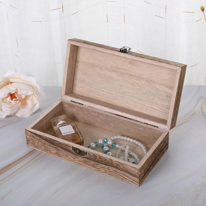 Rectangular Wooden Storage Gift Box