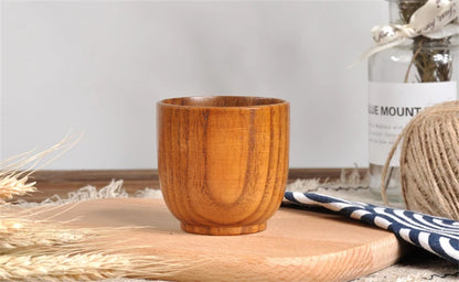 Handmade Natural Spruce Wood Cups