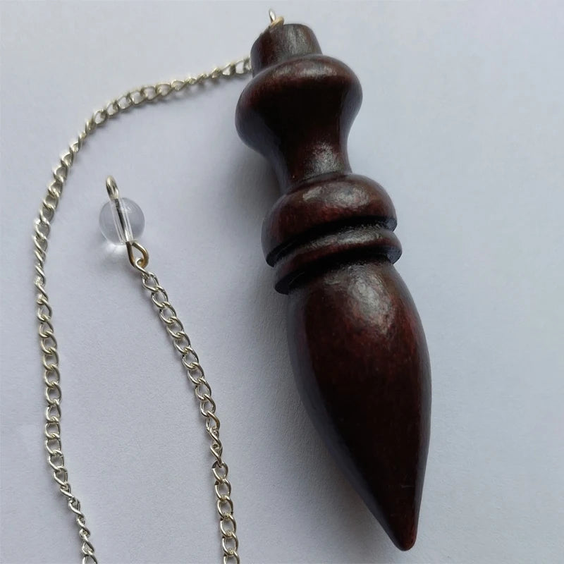 Natural Wooden Pendulum for Dowsing Reiki Egyptian  Spiritual Chakra Healing