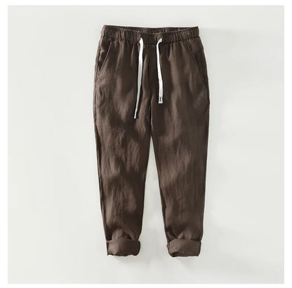 100% Linen Men's Pants