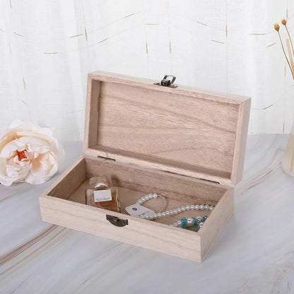 Rectangular Wooden Storage Gift Box