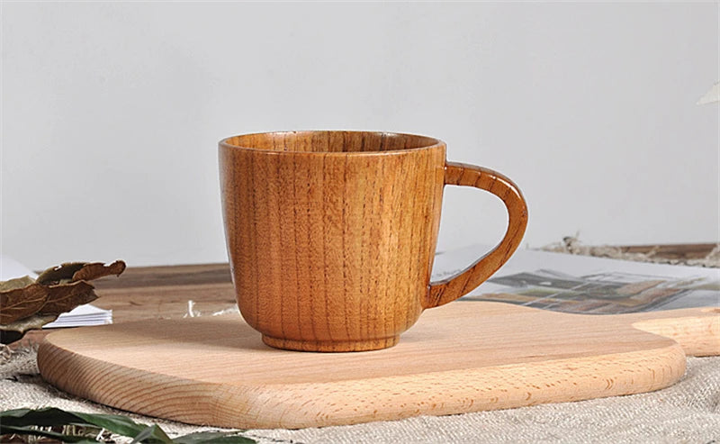 Handmade Natural Spruce Wood Cups