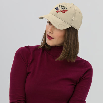 Distressed Dad Hat