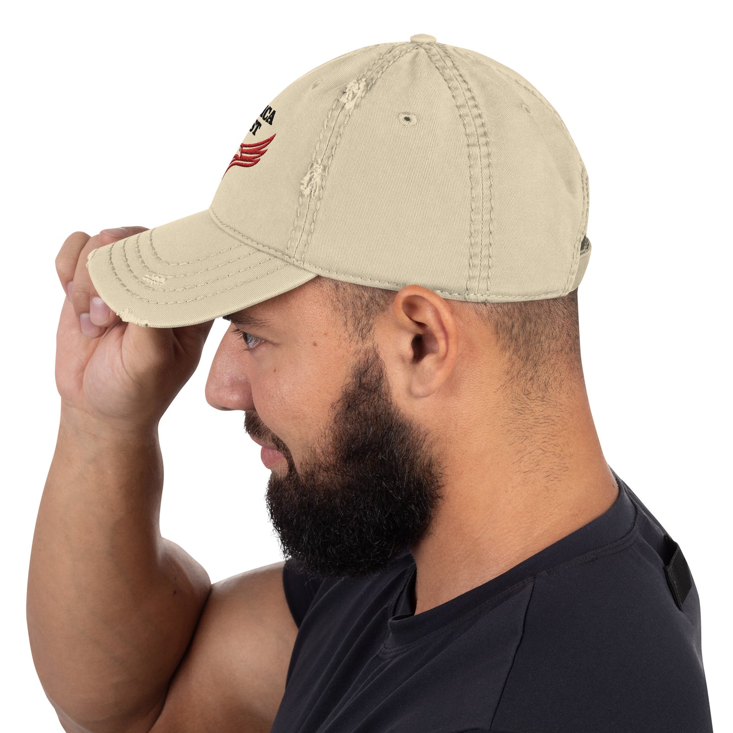 Distressed Dad Hat